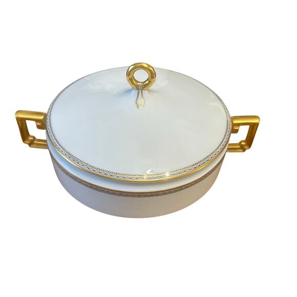 Heinrich & Co Vintage 1930's 'Claridge' Imperial Round Covered Vegetable Dish - Picture 2 of 9